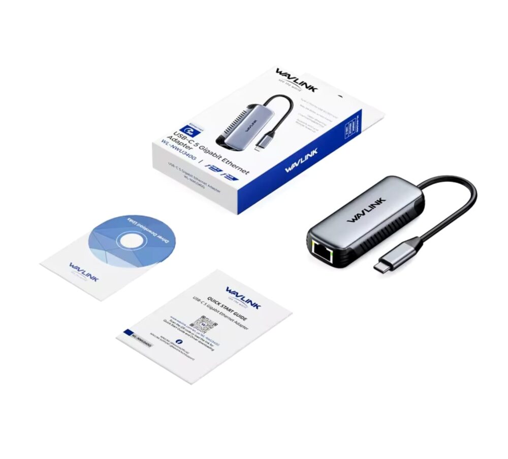 محول شبكة إيثرنت ، usb c 5gbps ، rj45 gigabit