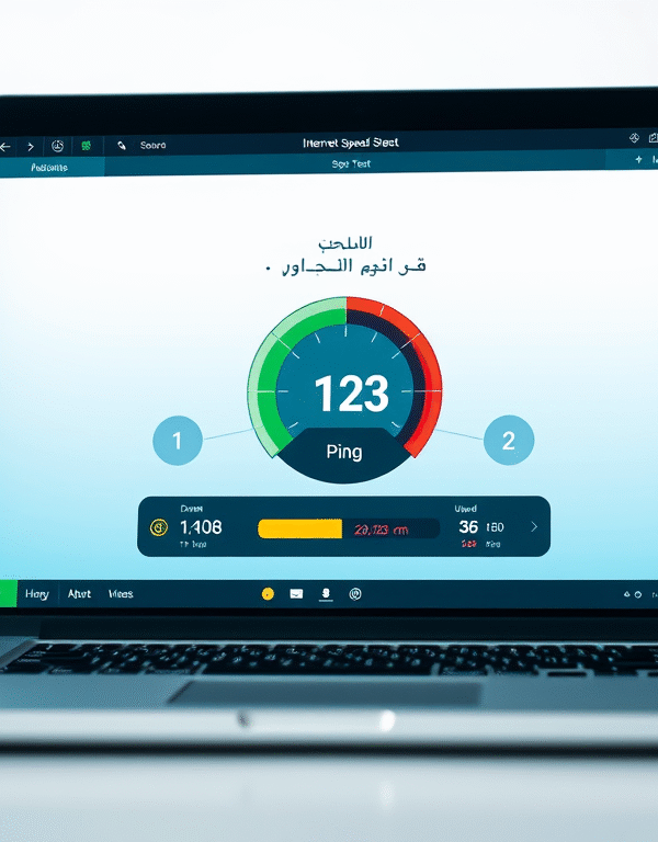 اختبار سرعة الإنترنت