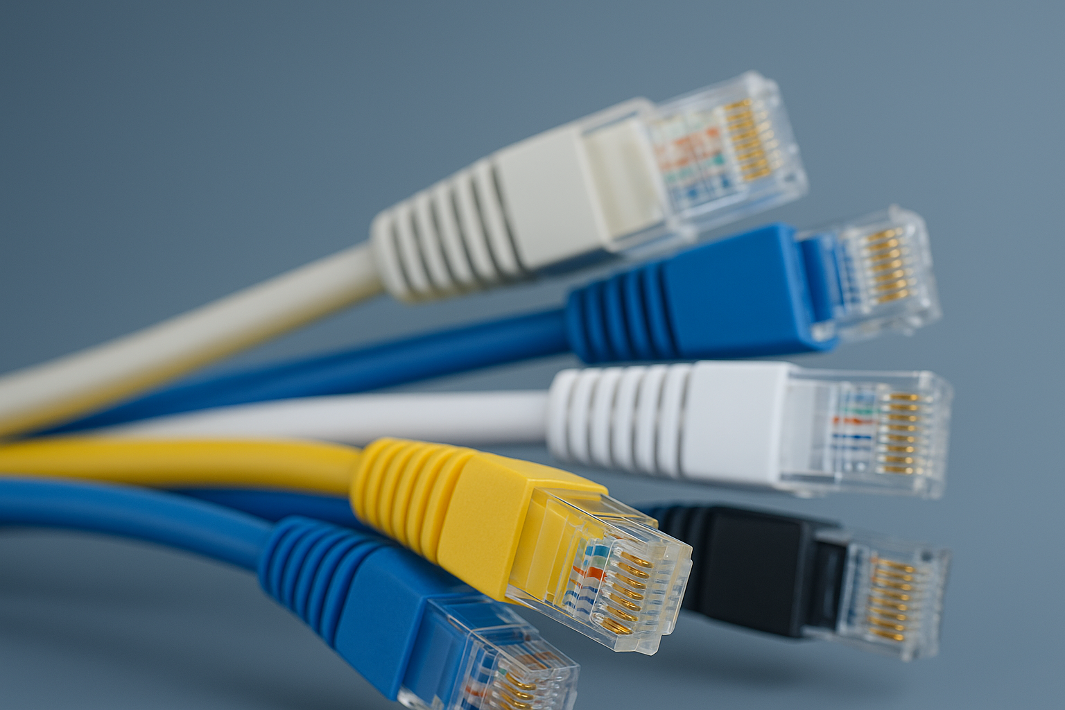 كيابل RJ45 لتمديد شبكات الإنترنت بالرياض